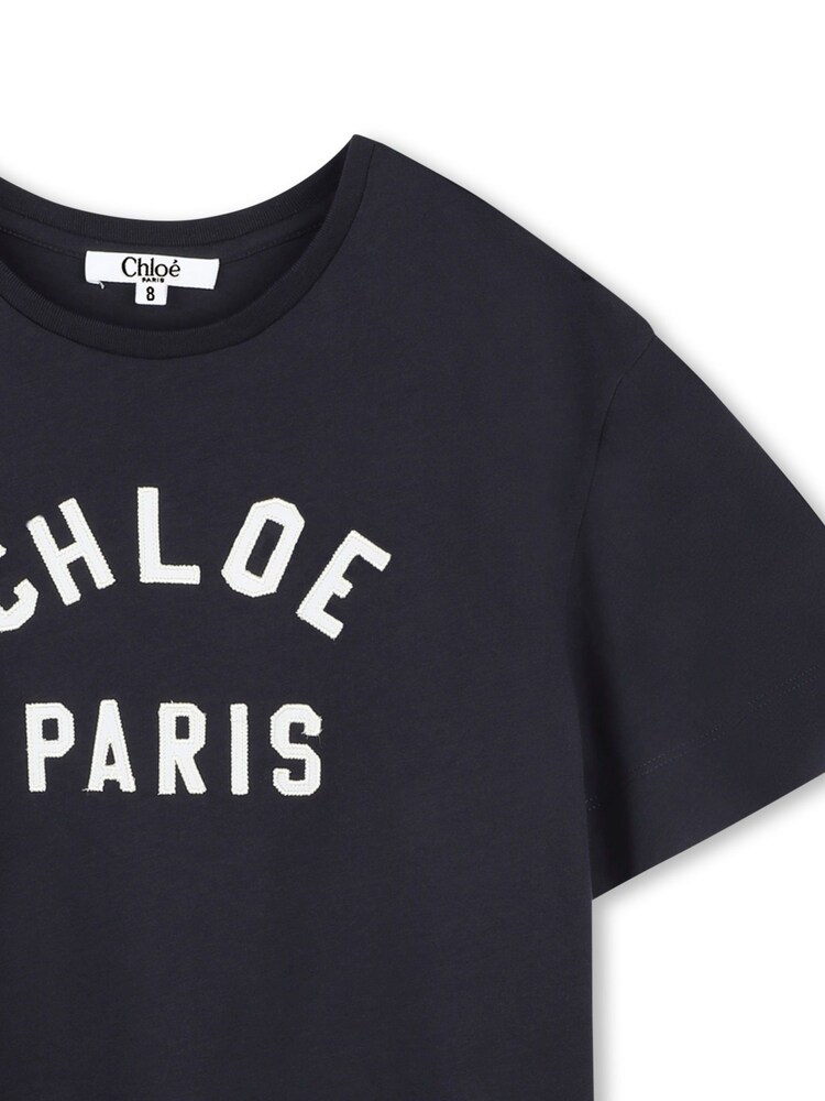 Chloé Paris Logo Short Sleeve T-Shirt - Image 3 of 3
