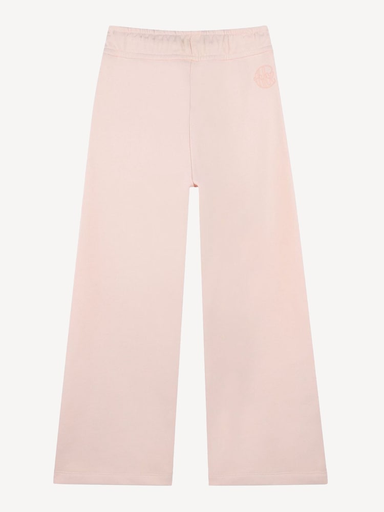 Chloé Pink Wide Leg Logo Joggers - Image 2 of 2