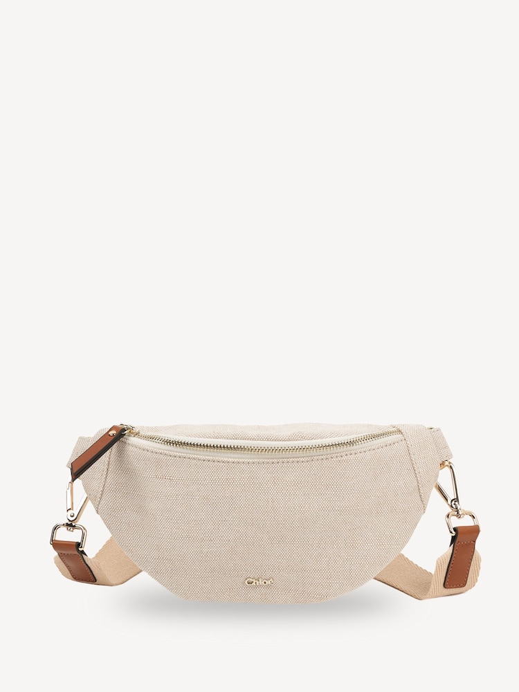 Chloé Natural Logo Cross-Body Bag With Interchangable Strap - Image 1 of 8