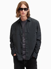 AllSaints Sanpha Long Sleeve Shirt - Изображение 1 из 7