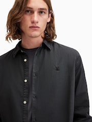 AllSaints Tahoe Long Sleeve Shirt - Изображение 6 из 7