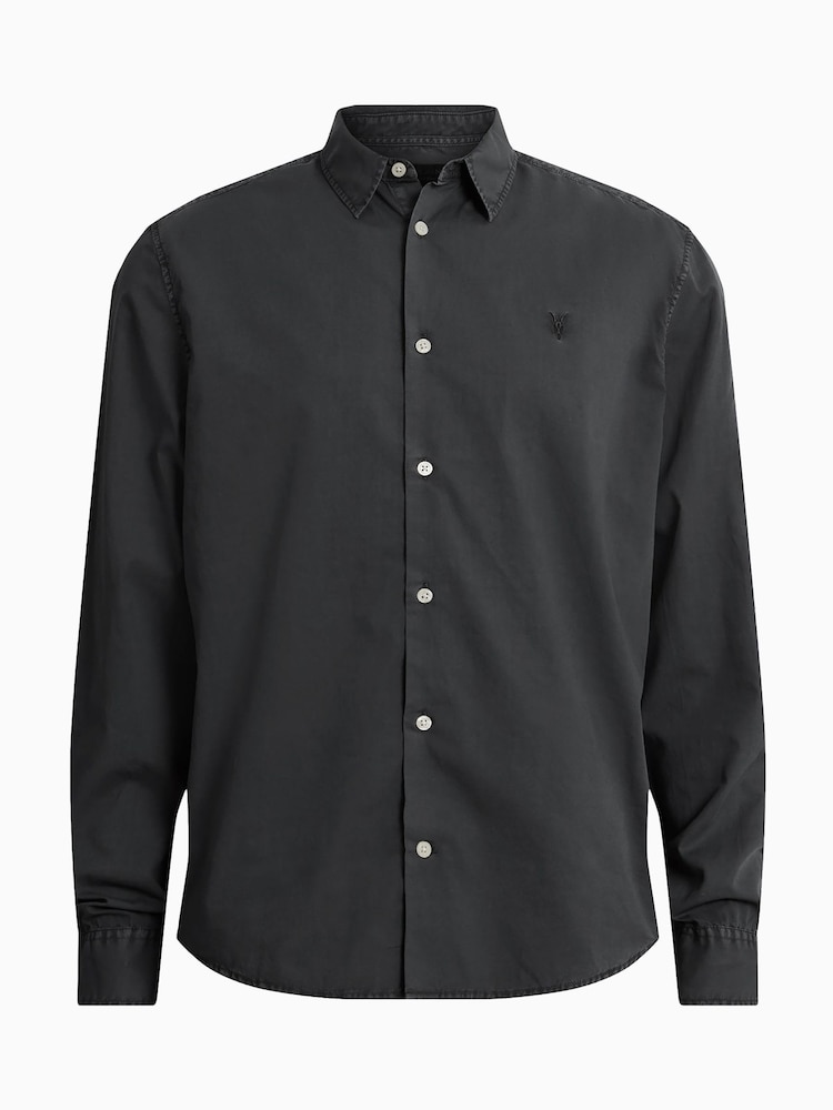 AllSaints Tahoe Long Sleeve Shirt - Изображение 7 из 7