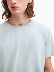 AllSaints Green Bodega Shortsleeves Crew T-Shirt - Image 4 of 6