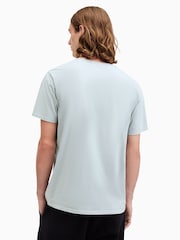 AllSaints Green Bodega Shortsleeves Crew T-Shirt - Image 5 of 6
