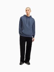 AllSaints Blue Brace Oth 100% Cotton Hoodie - Image 3 of 5