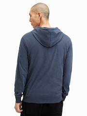 AllSaints Blue Brace Oth 100% Cotton Hoodie - Image 4 of 5