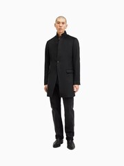 AllSaints Black Hargrove Coat - Image 4 of 7