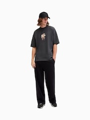 AllSaints Black Eternal Short Sleeves Crew T-Shirt - Image 5 of 8