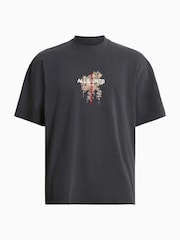 AllSaints Black Eternal Short Sleeves Crew T-Shirt - Image 8 of 8