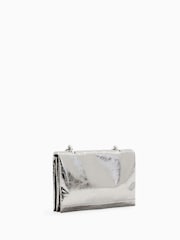 AllSaints Grey Yua Clutch - Image 2 of 7