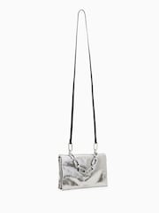 AllSaints Grey Yua Clutch - Image 3 of 7
