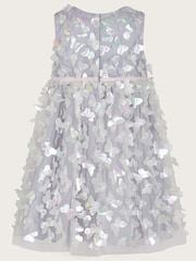 Monsoon Purple Baby Luella Iridescent Butterfly Dress - Image 3 of 4