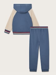 Monsoon Blue 100% Cotton Awesome Hoodie and Joggers Set - Image 2 of 3