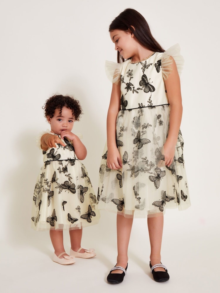 Vestido de mariposa monocromático Savannah de Monsoon - Imagen 2 de 4 Vestido de mariposa monocromático Savannah de Monsoon - Imagen 2 de 4