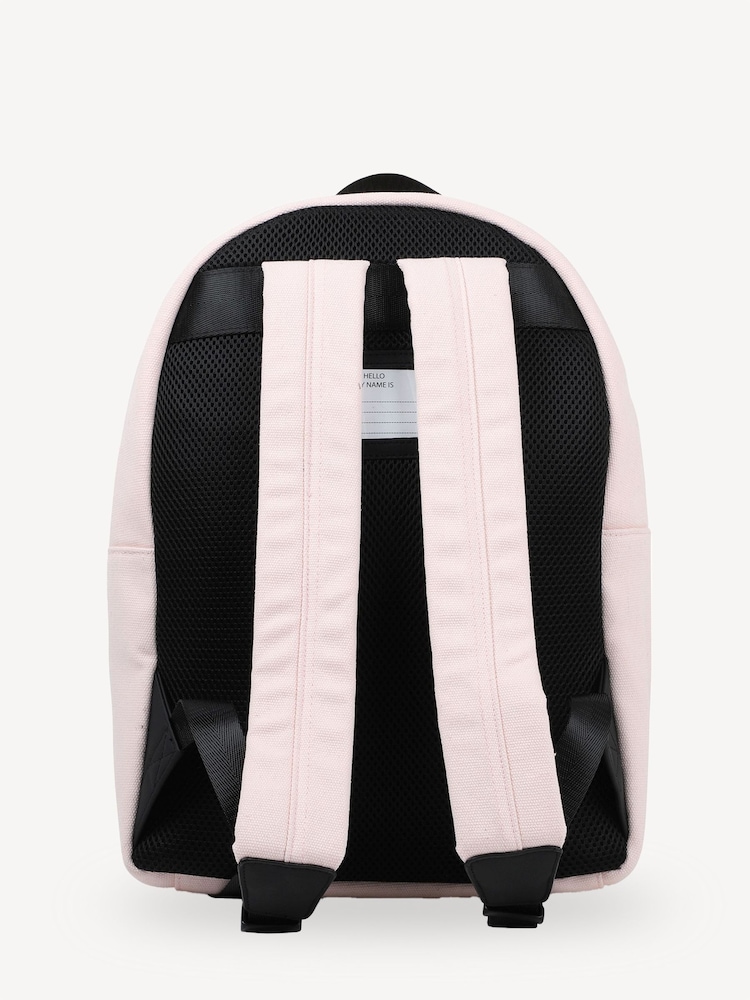 Marc Jacobs Pink Logo Flower Print Backpack - Image 2 of 6