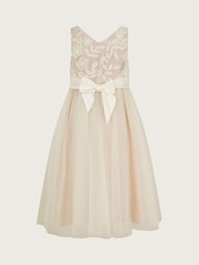Monsoon Sienna Crochet Lace Tulle Dress - Imagen 3 de 4