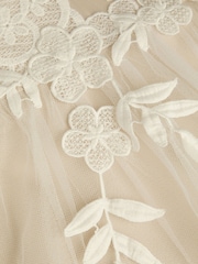 Monsoon Sienna Crochet Lace Tulle Dress - Imagen 4 de 4