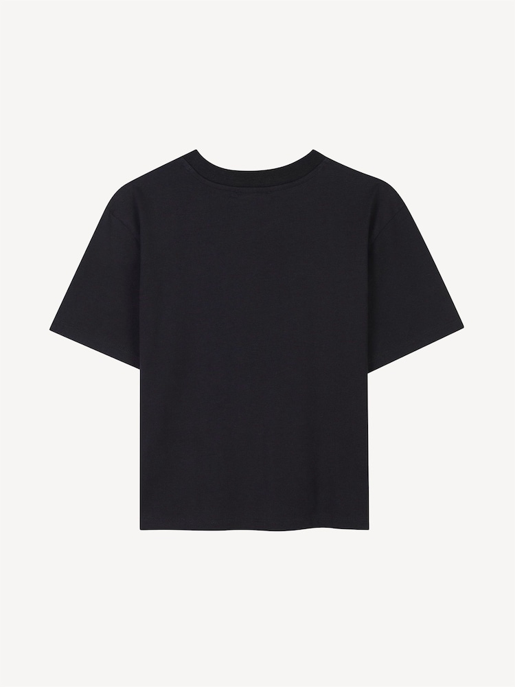 Marc Jacobs Black Logo Heart Balloon Graphic Short Sleeve T-Shirt - Image 2 of 2