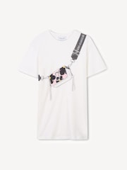 Logo Cross-Body Bag Print T-Shirt Dress - Image 1 of 2