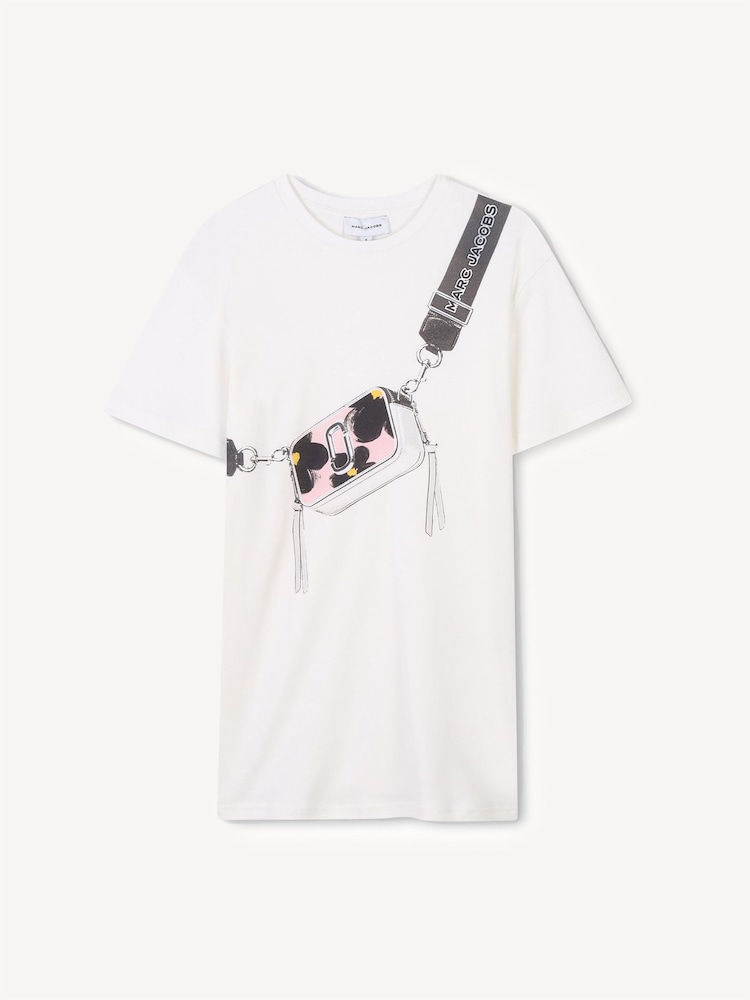 Logo Cross-Body Bag Print T-Shirt Dress - Image 1 of 2