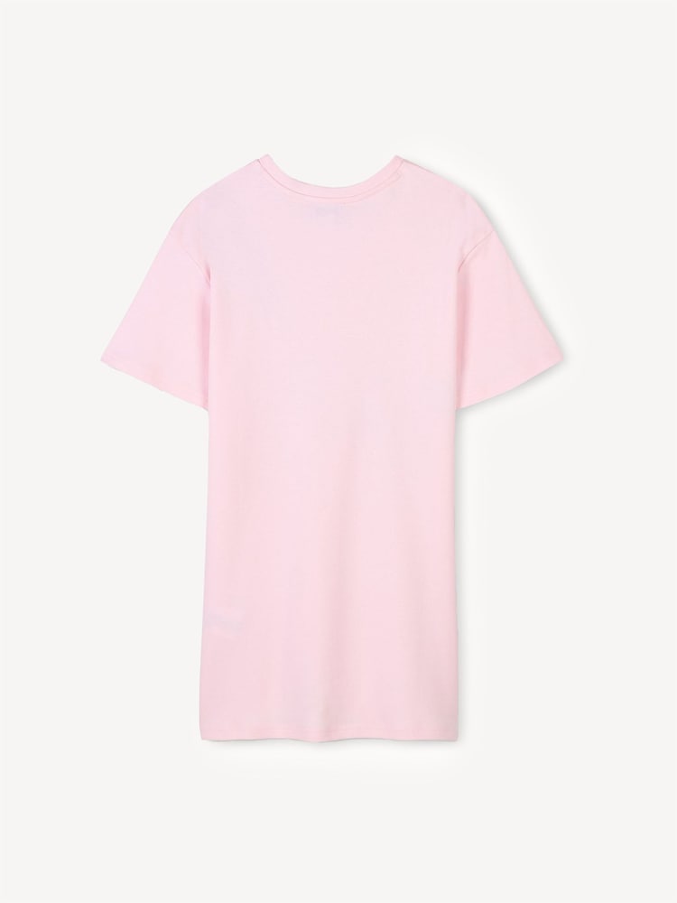 Marc Jacobs Pink Logo Disney Mickey Mouse Crossbody Bag 100% Cotton T-Shirt Dress - Image 2 of 2