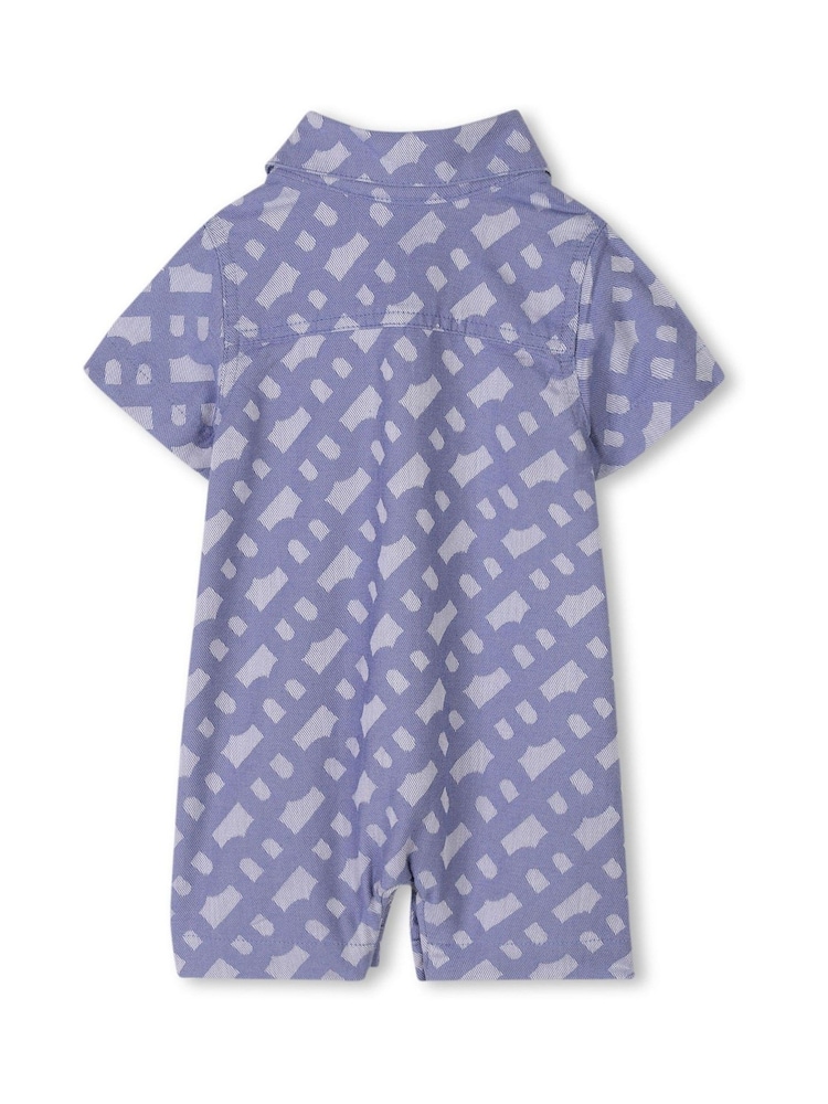 BOSS Baby All-Over Logo Romper & Hat Set - Image 5 of 8