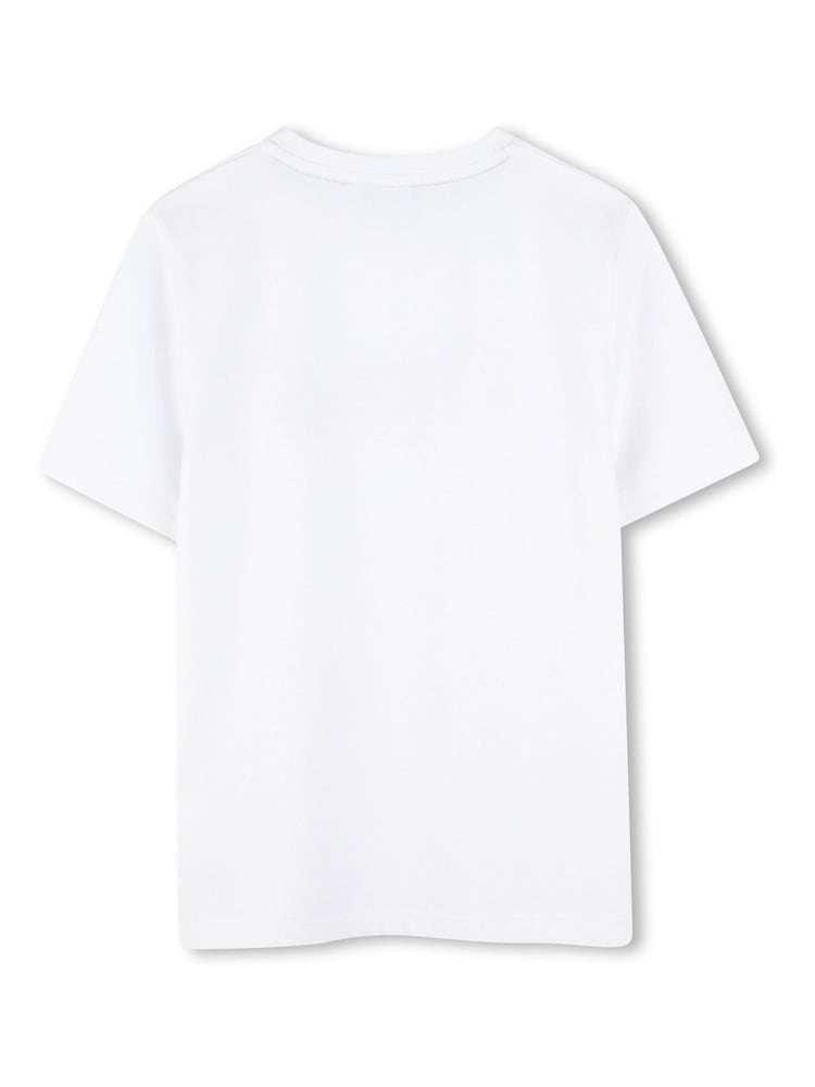 BOSS Brown Logo Short Sleeve T-Shirt & Shorts Set - Image 4 of 6