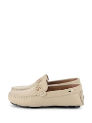 BOSS Natural Logo Moccasin Loafers - Image 2 of 8