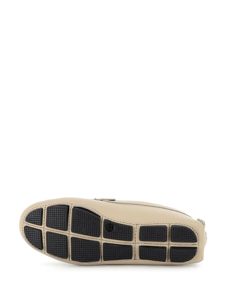 BOSS Natural Logo Moccasin Loafers - Image 8 of 8