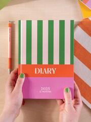 Good Tuesday Cabana Stripe 2025 Cabana Stripe Diary - Image 1 of 6