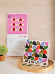 Good Tuesday Modernist Art Sunday Start 2025 Calendar - Image 1 of 6