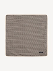 Balmain Baby All-Over Print Logo Black Blanket - Image 1 of 1