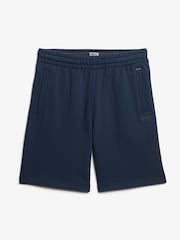 Superdry Navy Essential Logo Jersey Shorts - Image 5 of 6