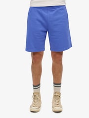 Superdry Blue Essential Logo Jersey Shorts - Image 1 of 7