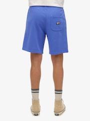 Superdry Blue Essential Logo Jersey Shorts - Image 2 of 7