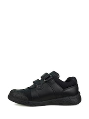 Toezone Boys Rebel Dinosaur Print School Black Shoes - Image 2 of 6