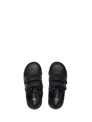 Toezone Boys Rebel Dinosaur Print School Black Shoes - Image 3 of 6