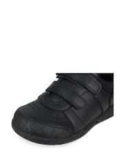 Toezone Boys Rebel Dinosaur Print School Black Shoes - Image 5 of 6