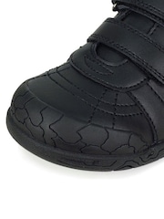 Toezone Boys Dex Vegan Dinosaur Print Black School Shoes - Image 5 of 5
