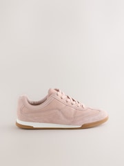 Rosa - Forever Comfort® Leather Stitch Panel Detail Lace Up Trainers - Imagen 2 de 5