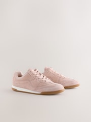 Rosa - Forever Comfort® Leather Stitch Panel Detail Lace Up Trainers - Imagen 3 de 5