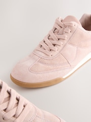 Rosa - Forever Comfort® Leather Stitch Panel Detail Lace Up Trainers - Imagen 4 de 5