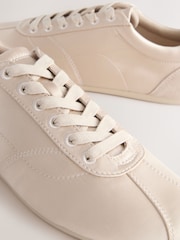 Oyster Forever Comfort® Satin Lace Up Trainers - Image 6 of 6