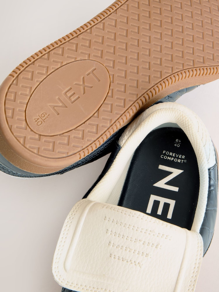 Efeito Crocs Azul Marinho - Tênis Forever Comfort ® Fold Over com cadarço - Imagem 10 de 10
