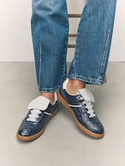 Efeito Crocs Azul Marinho - Tênis Forever Comfort ® Fold Over com cadarço - Imagem 5 de 10