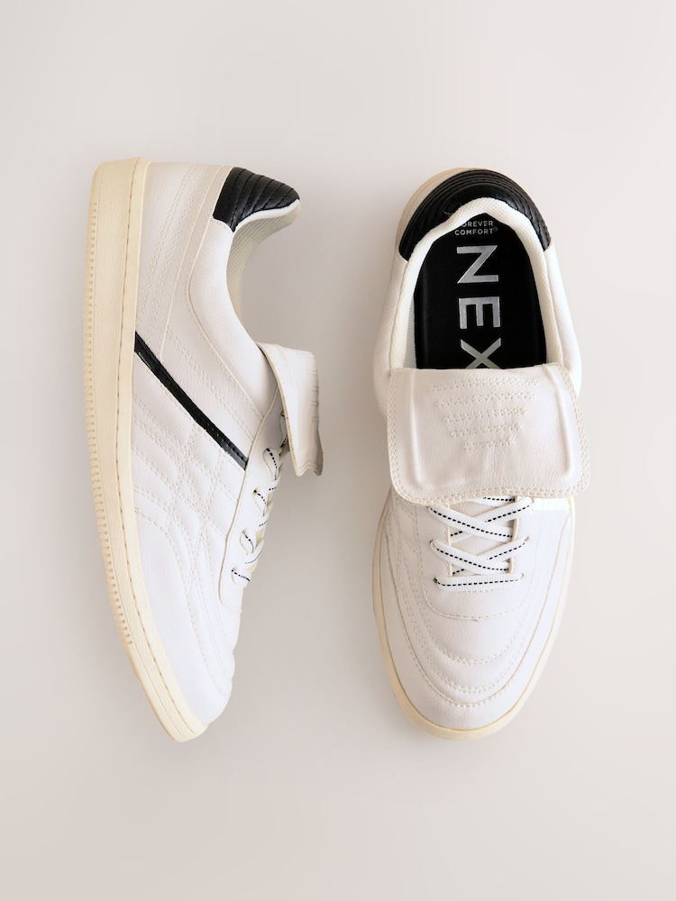 Weiß - Forever Comfort® Fold Over Lace-Up Trainers - Bild 1 von 11 Weiß - Forever Comfort® Fold Over Lace-Up Trainers - Bild 1 von 11