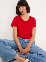 FatFace 2 Pack Colour Block T Shirt - Imagen 8 de 10