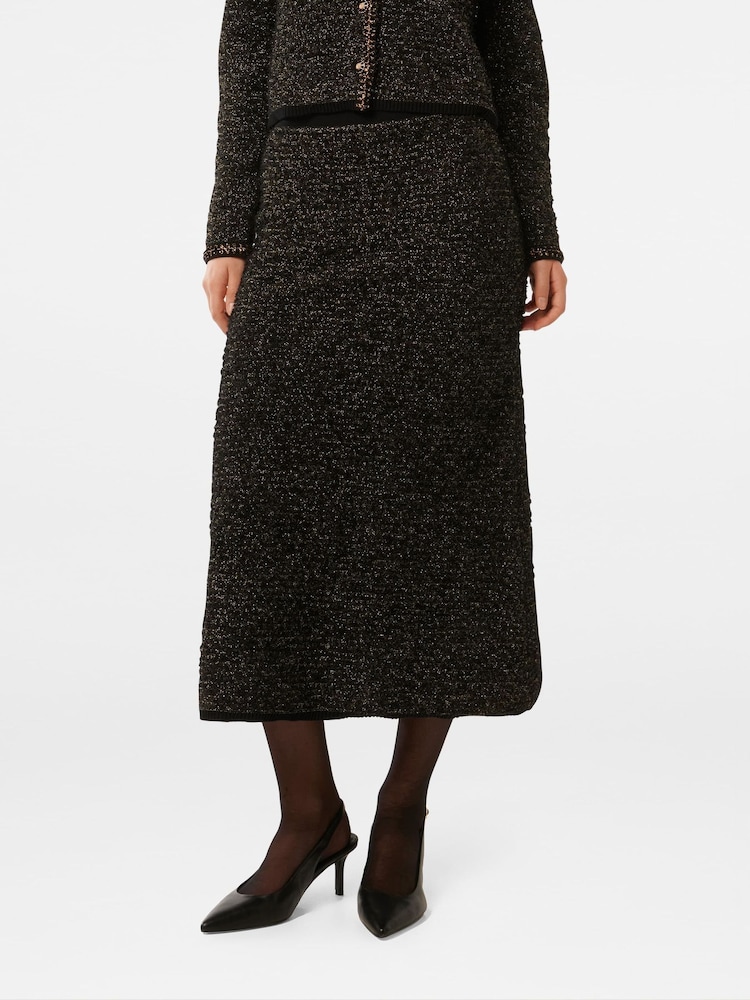 Forever New Anais Tweed Co-ord Midi Skirt - Imagen 1 de 5