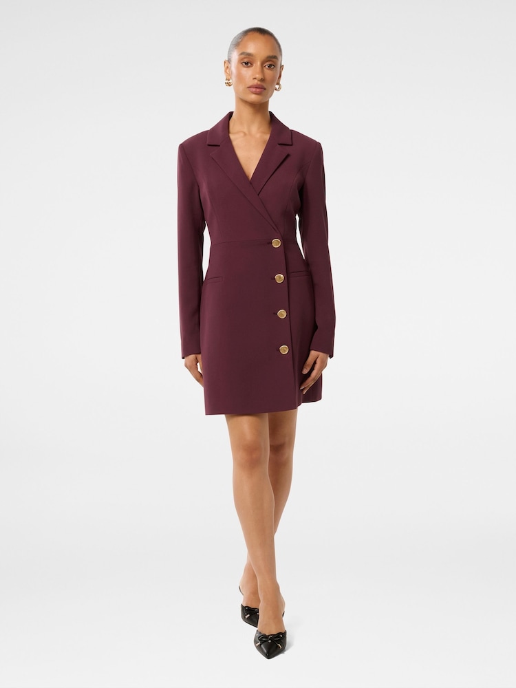 Forever New Purple Billie Petite Wrap Blazer Dress - Image 5 of 5