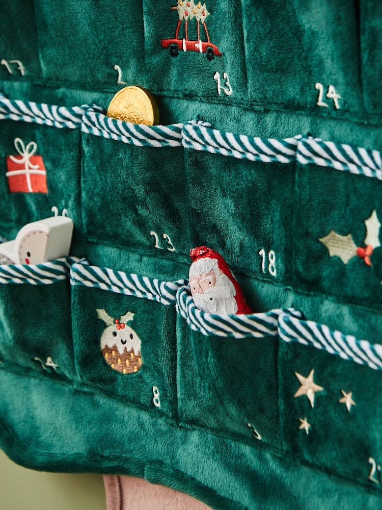 Personalised Fabric Christmas Tree Hanging Advent Calendar by My 1st Years - Image 3 of 3
